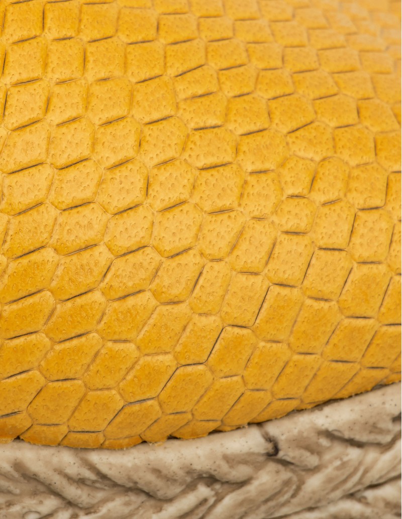 sandalias amarillo mostaza mujer