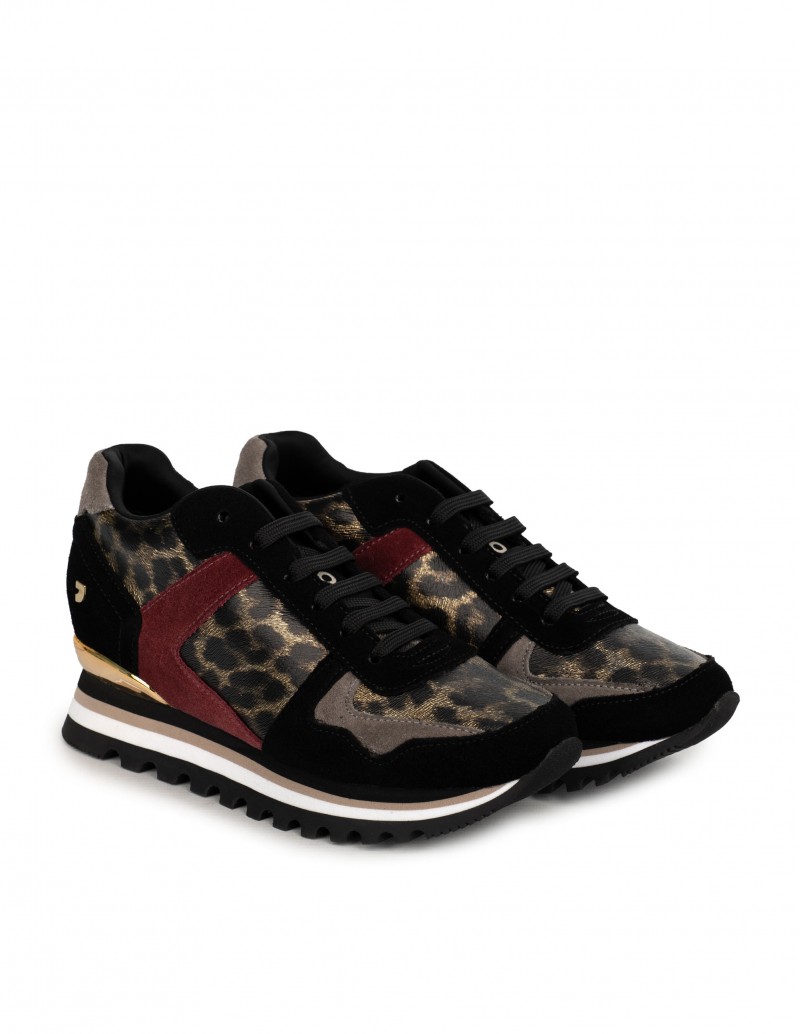 zapatillas leopardo mujer