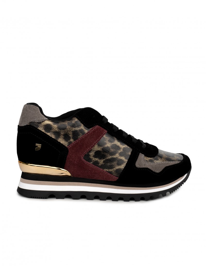 Gioseppo deportivas leopardo cuña interior