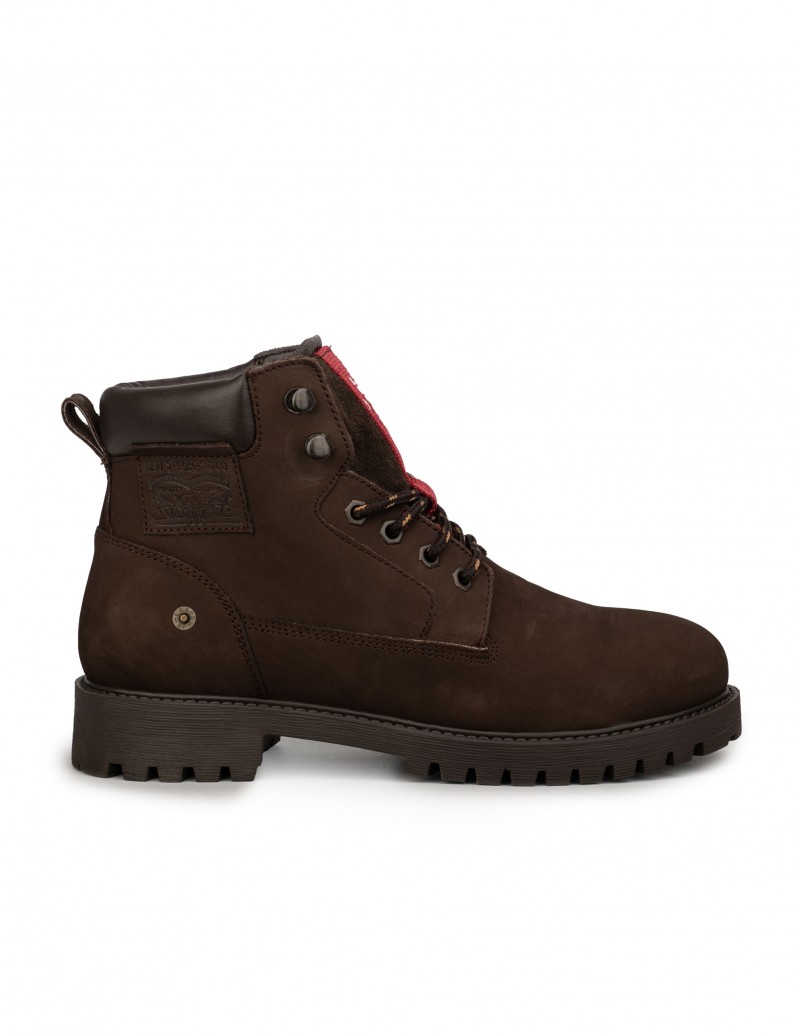 LEVIS Botas Piel Marrones