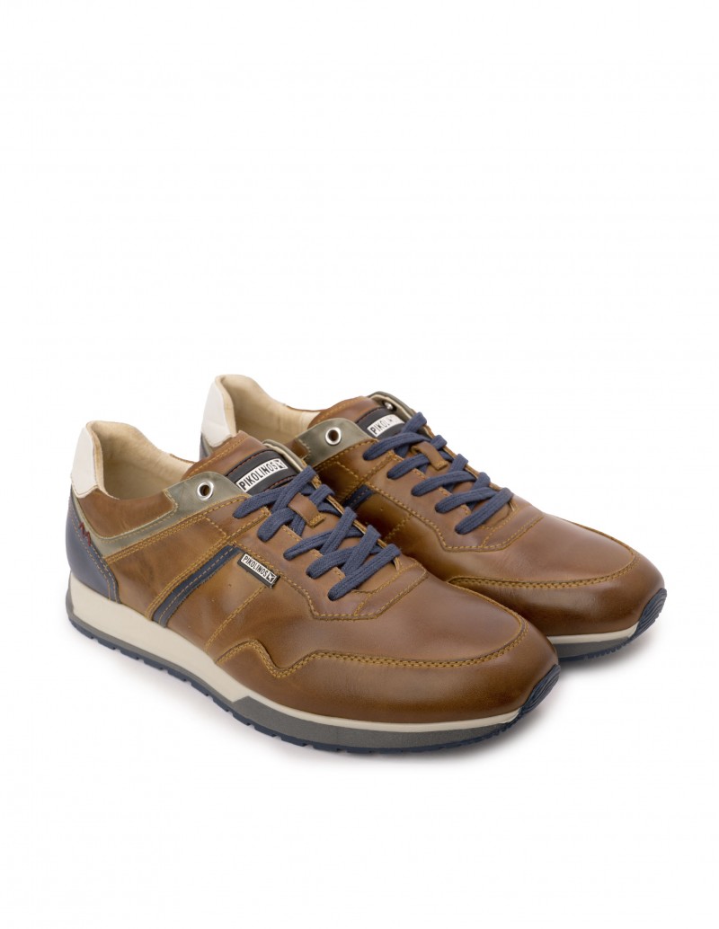 Deportivas Piel Hombre Cuero