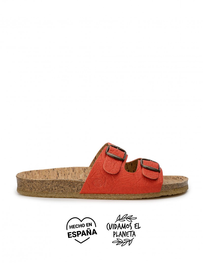 Sandalias Bio Veganas Rojas