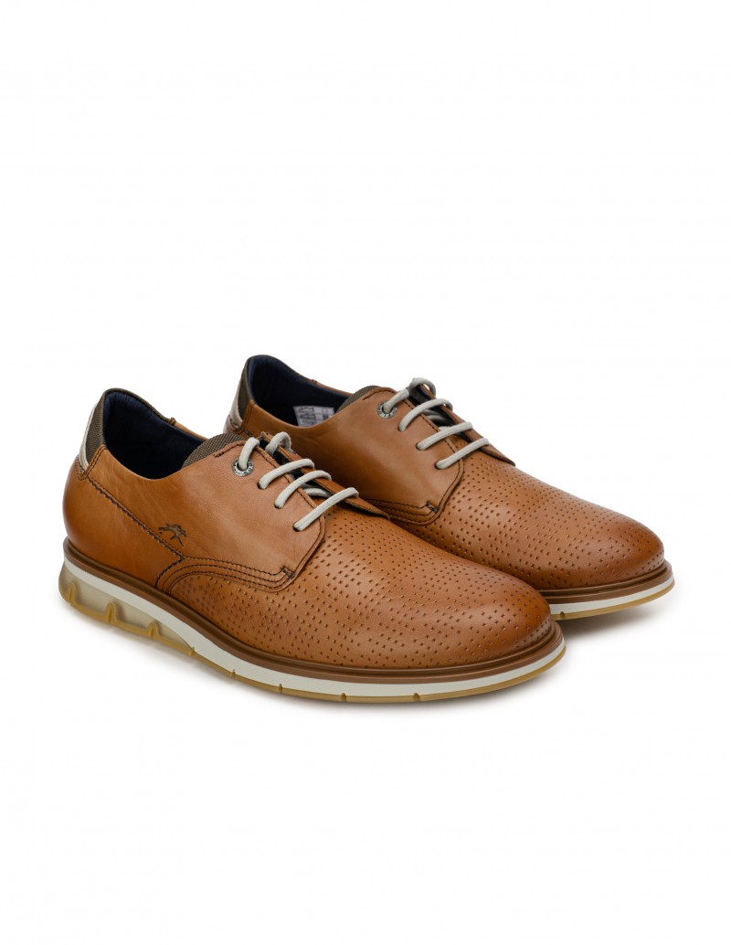 Zapatos Cordones Marrones Hombre