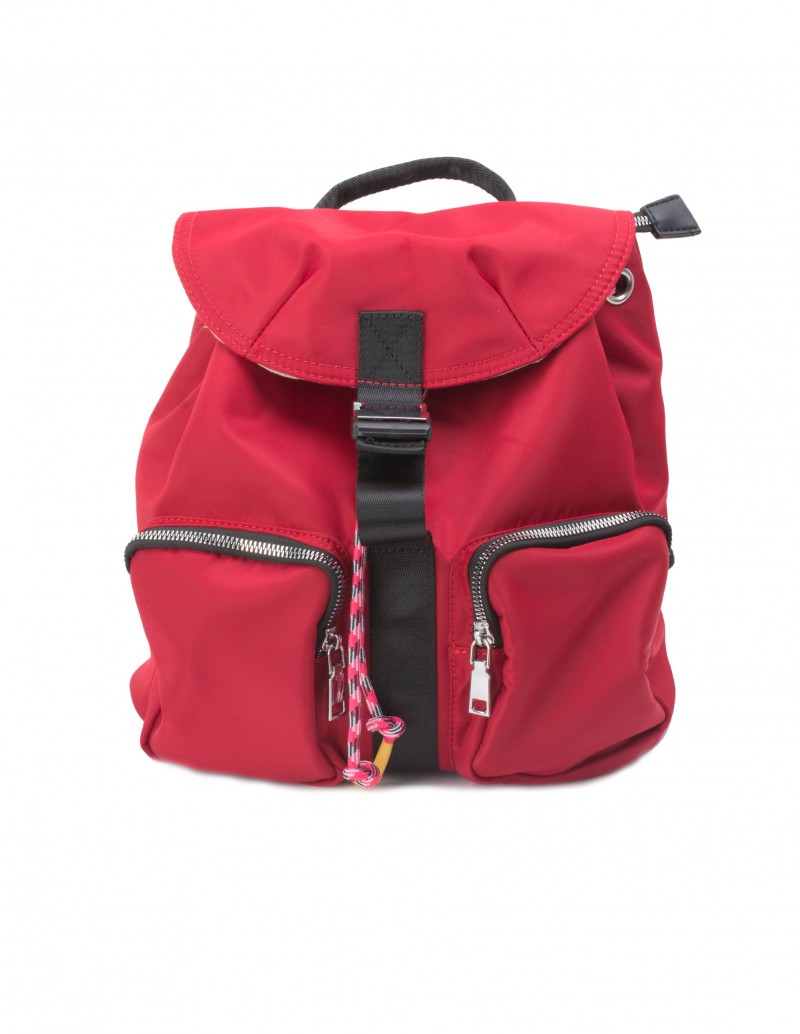 Mochila Nylon Roja