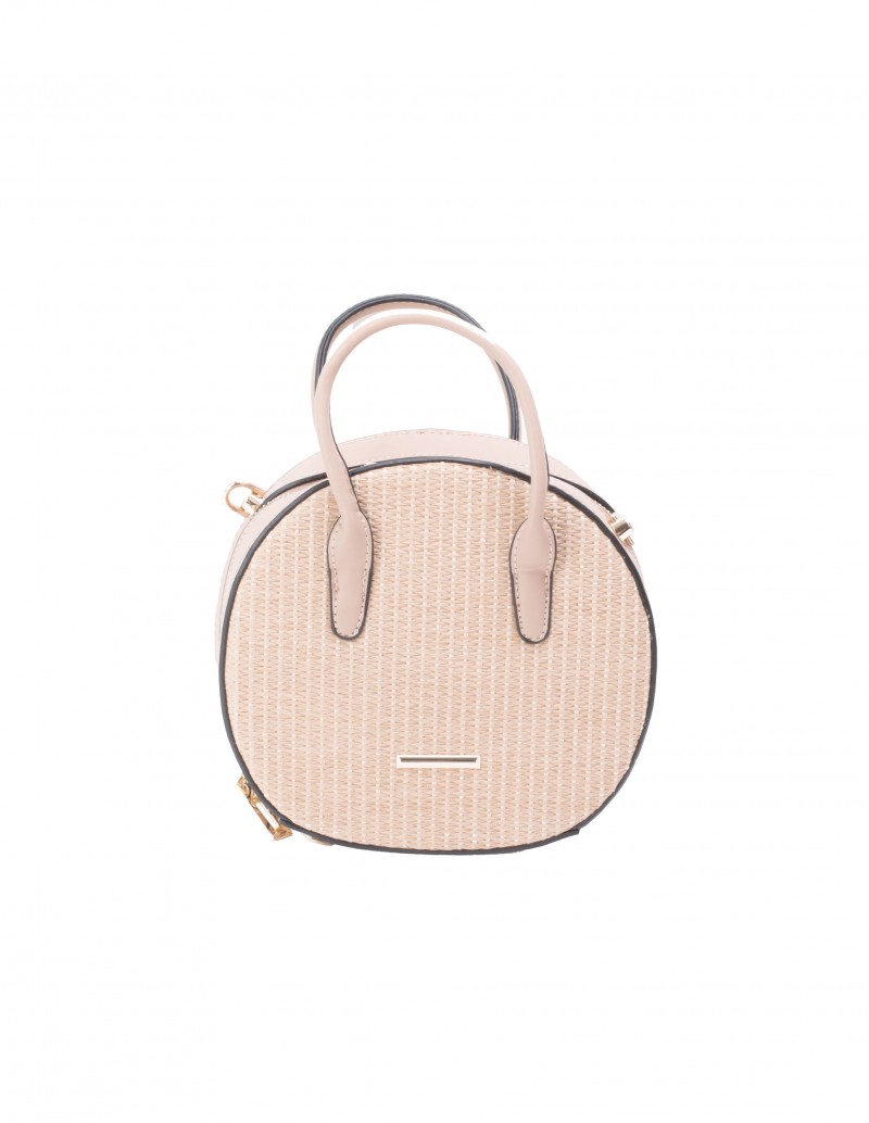 Bolso Rafia con asas Nude