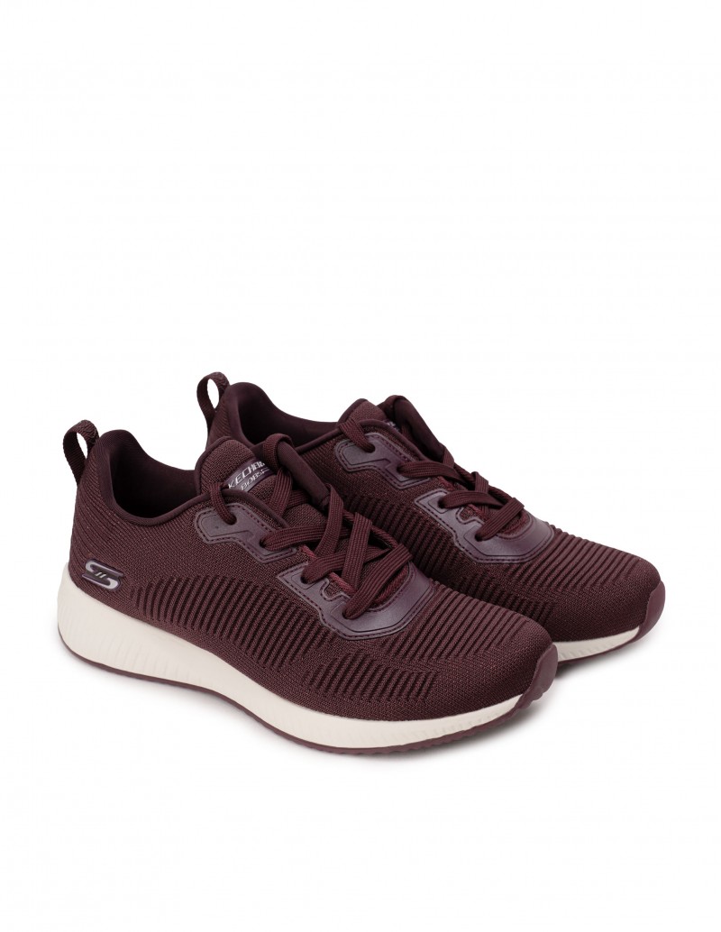 Zapatillas Skechers Mujer Burdeos