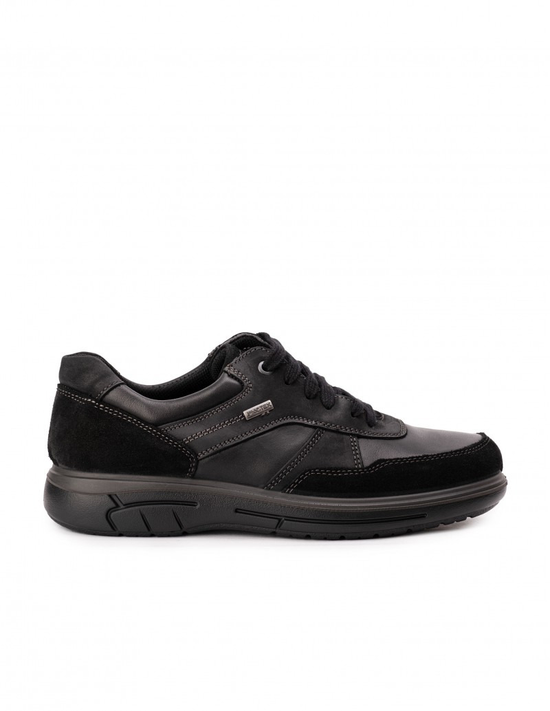 Zapatos Impermeables Cordones Negro