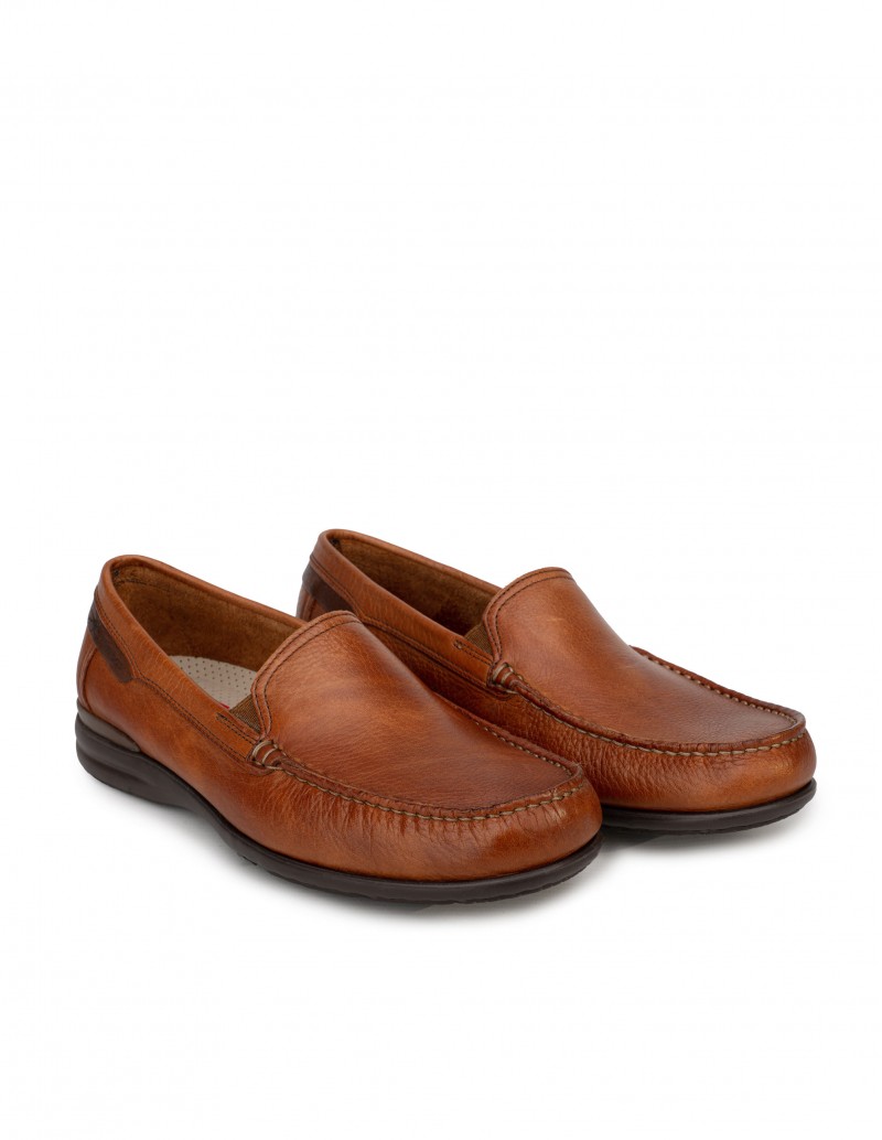 Mocasines Piel Hombre Cuero