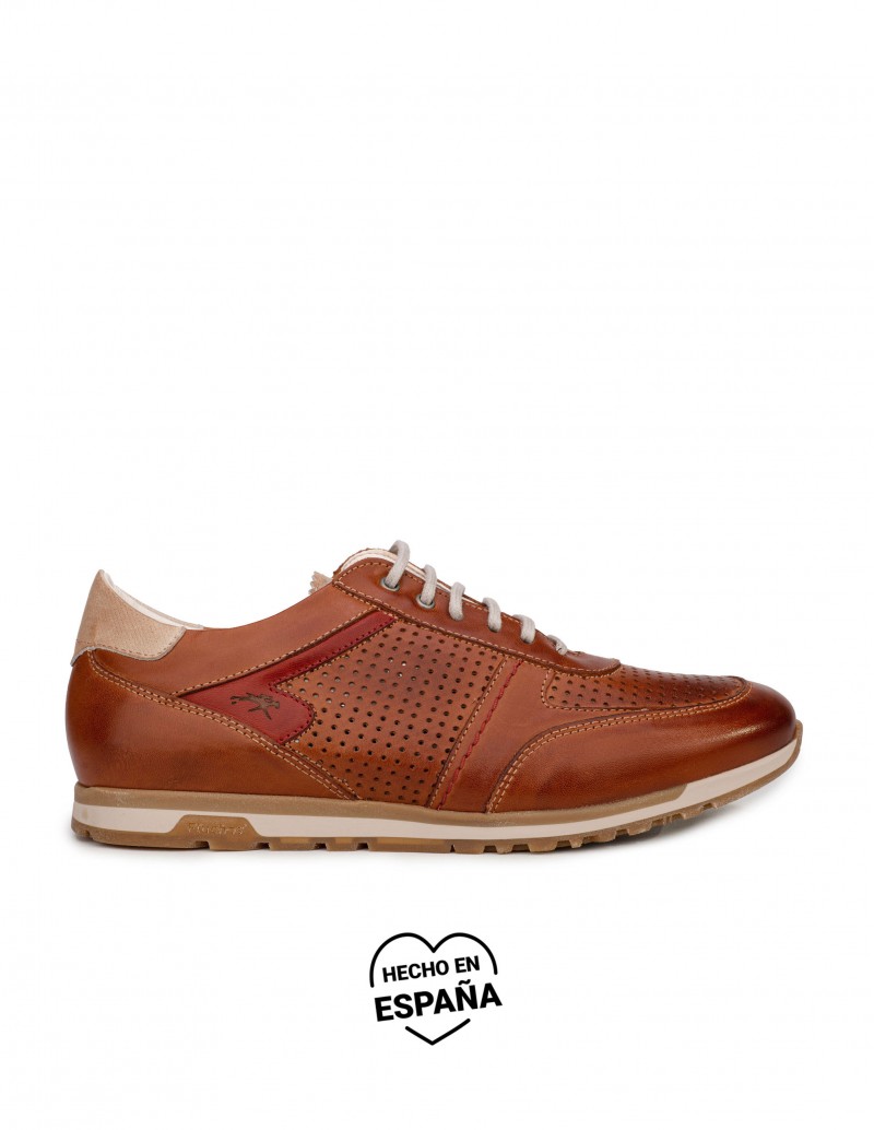 FLUCHOS Zapatos Sport Picados Cuero