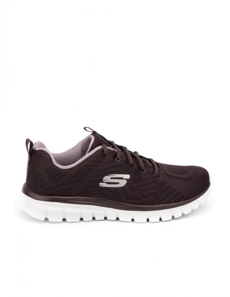 SKECHERS Deportivas Graceful Get Connected Burdeos