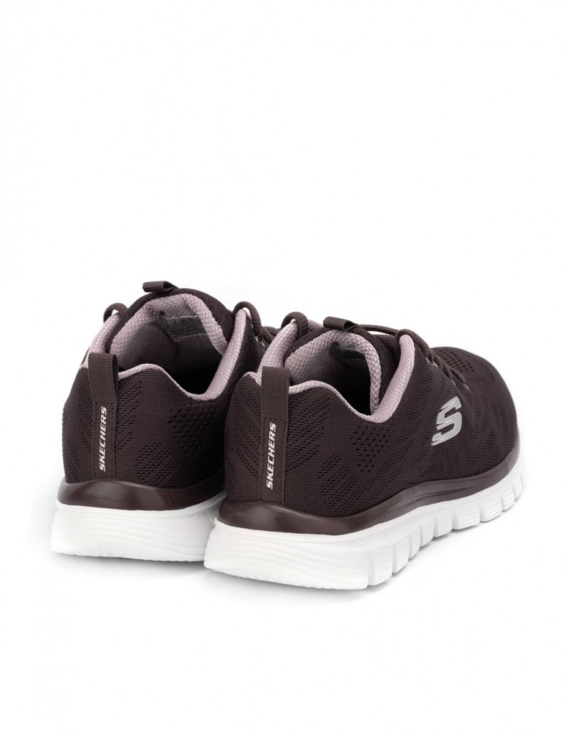 SKECHERS Deportivas Graceful Get Connected Burdeos