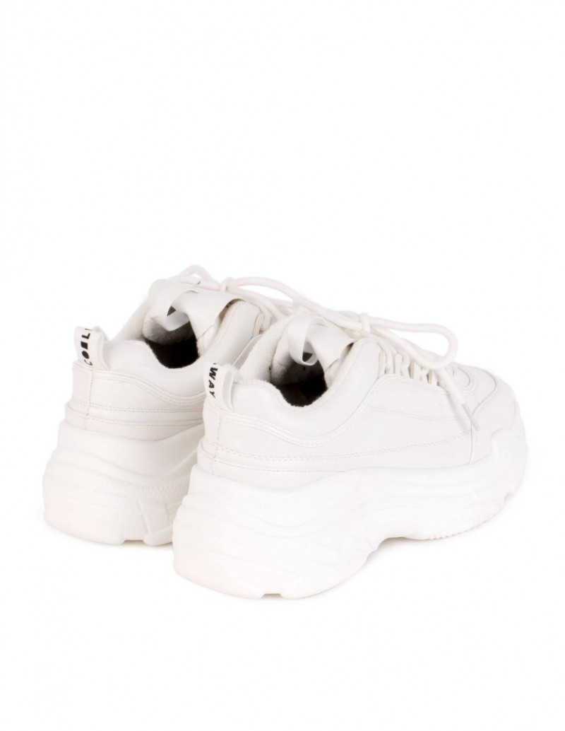Zapatillas Chunky Sneakers Mujer Coolway - PERA LIMONERA