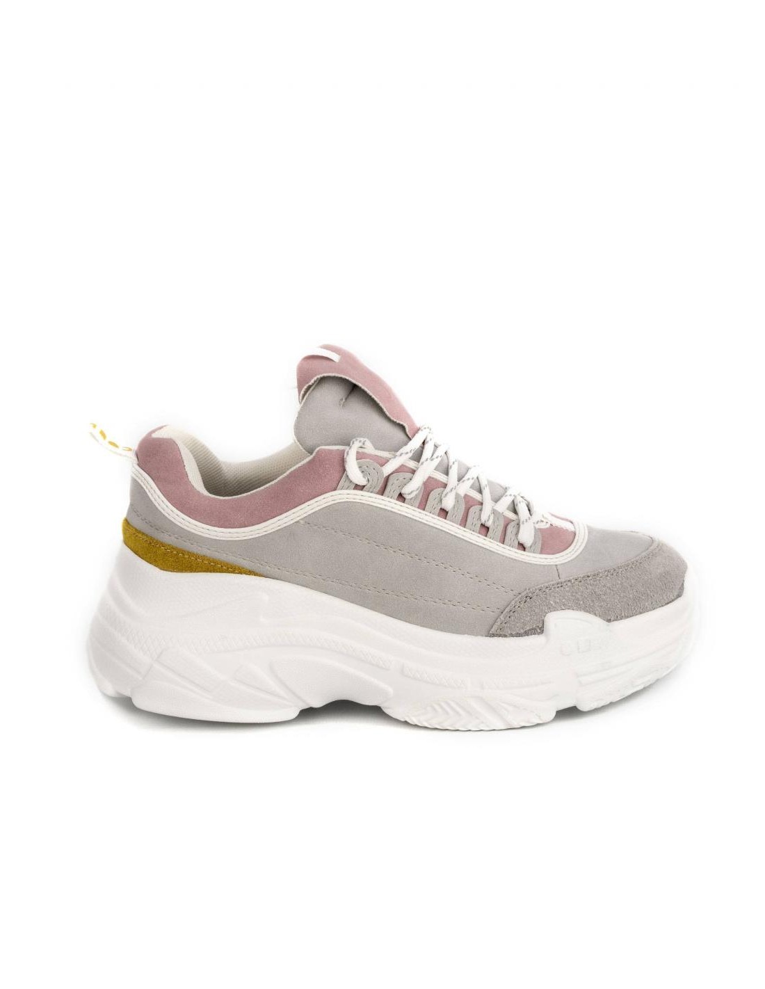 Chunky Sneakers Mujer Plataforma COOLWAY - PERA LIMONERA