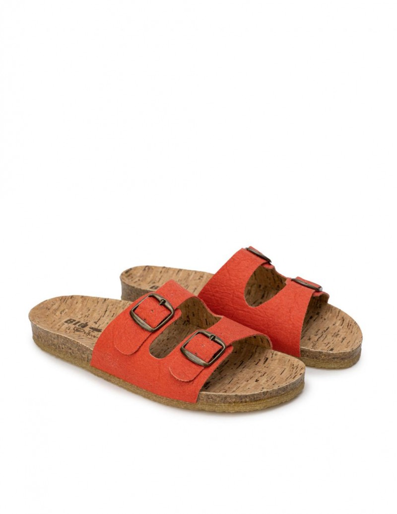 Sandalias Bio Veganas Rojas