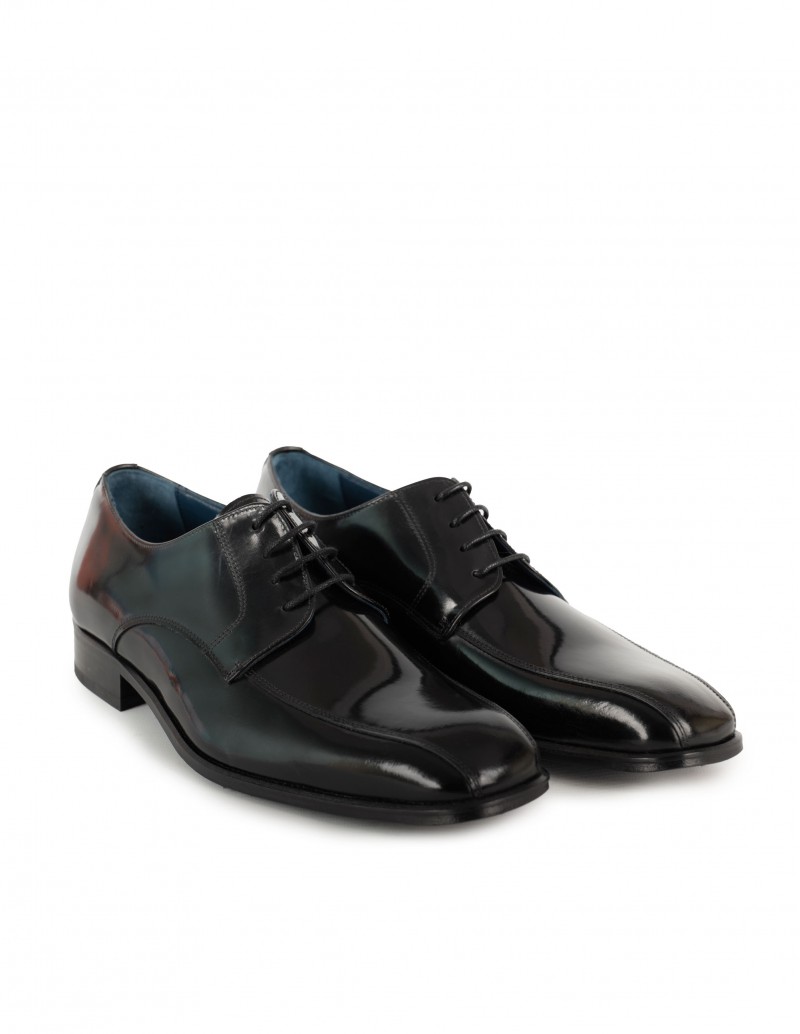 Zapatos Vestir Hombre Cordones Negros - LIMONERA
