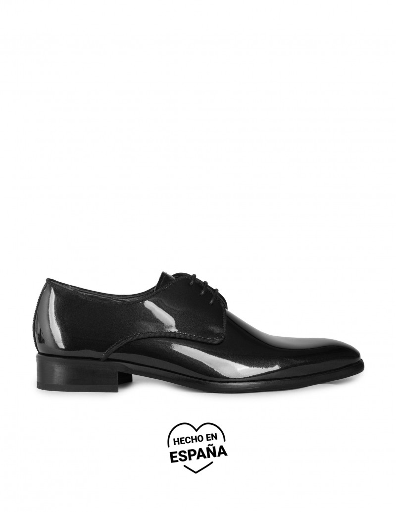 Zapatos Ceremonia Charol Negro