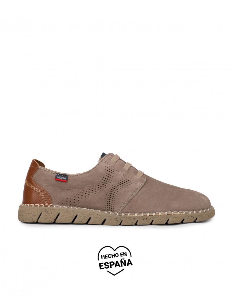 CALLAGHAN Zapatos Sport Cordones Elásticos Taupe