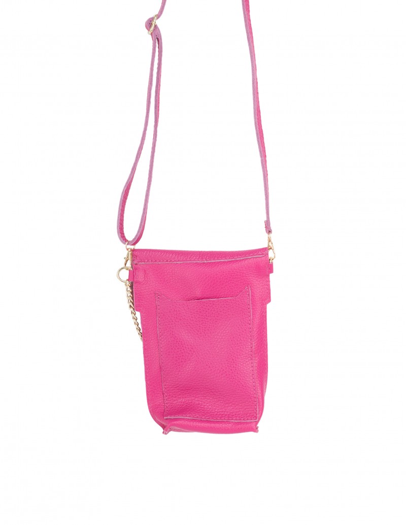 Bolsito Porta Móvil Rosa Fucsia