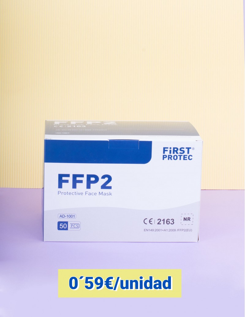 Mascarillas FFP2 blancas 2