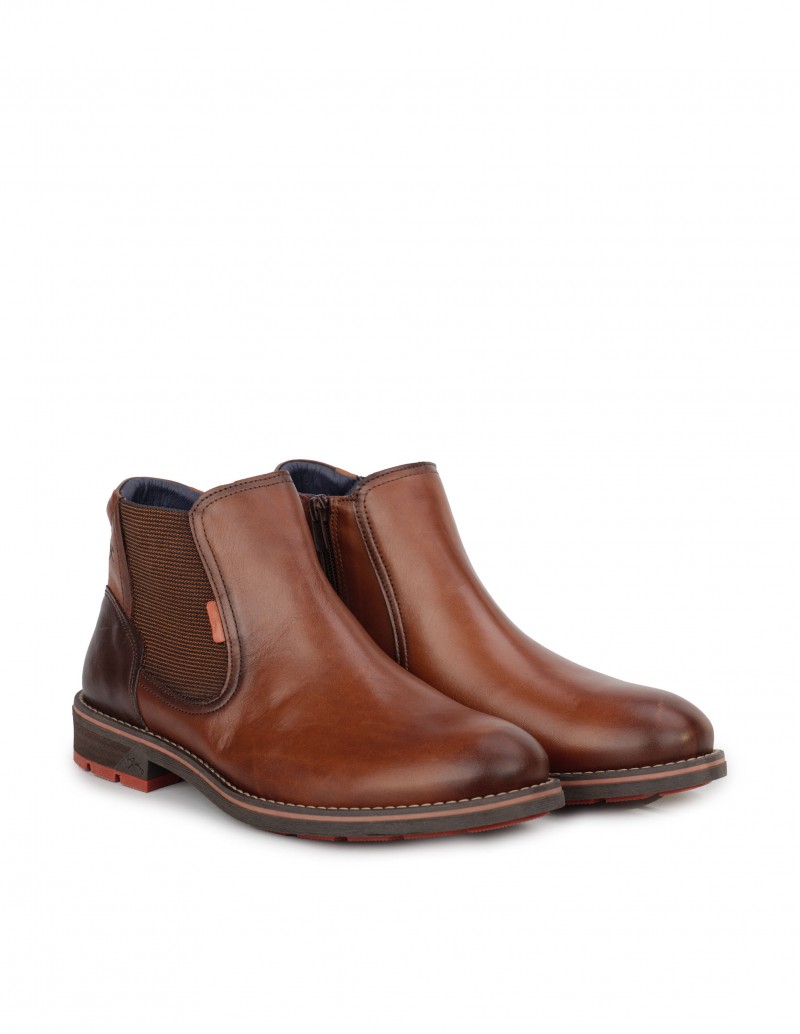 Botas Chelsea Hombre Marrón