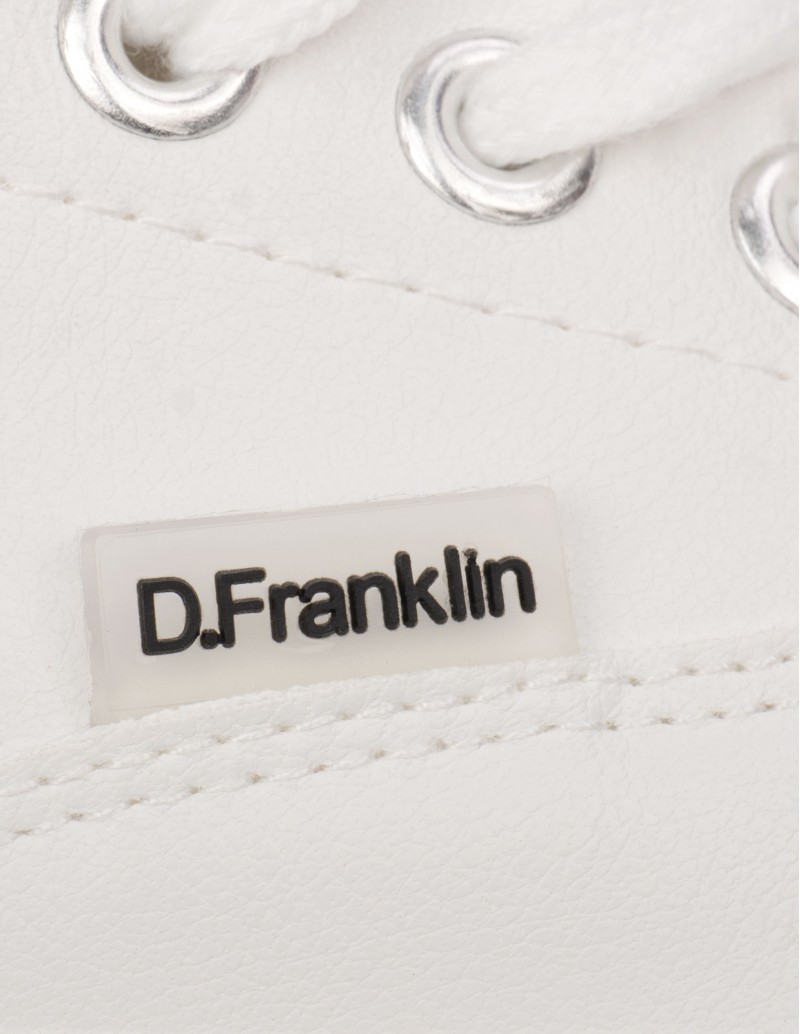 Zapatillas Blancas Plataforma Dr Franklin