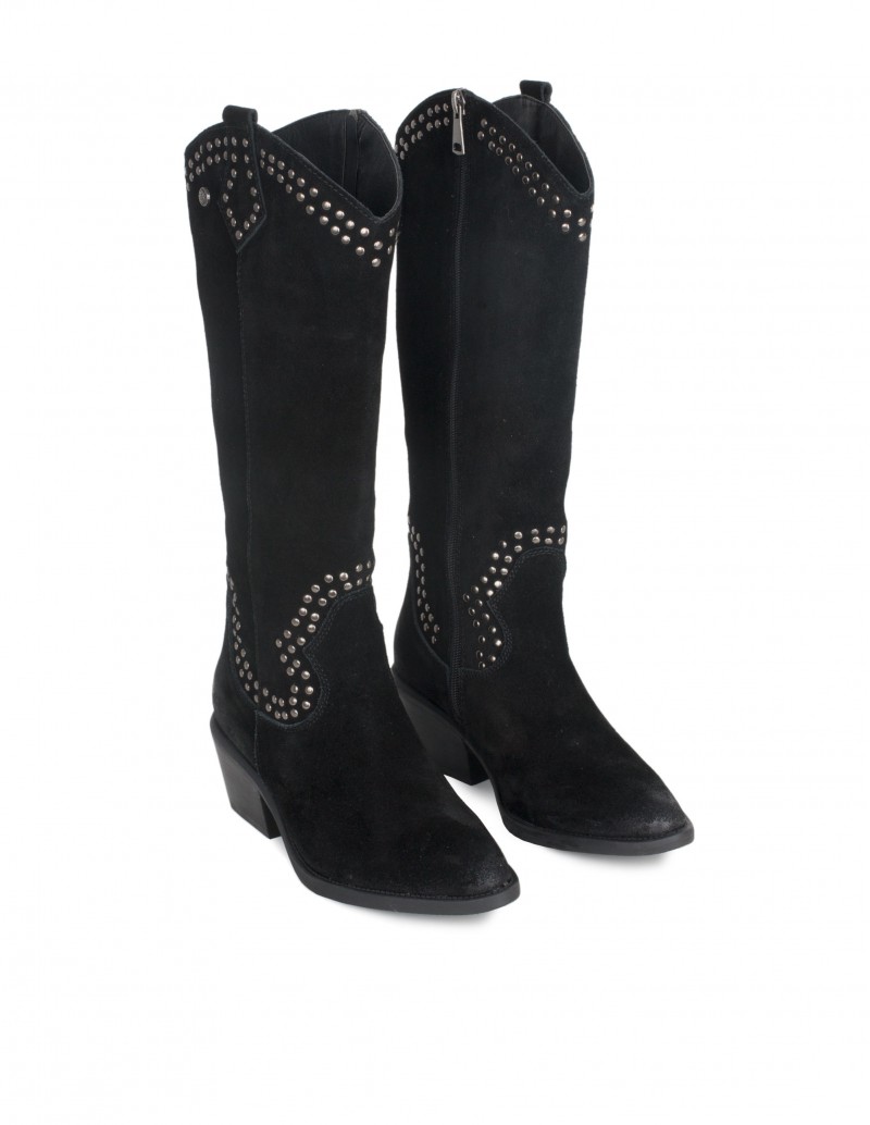 Botas Camperas Tachuelas Mujer