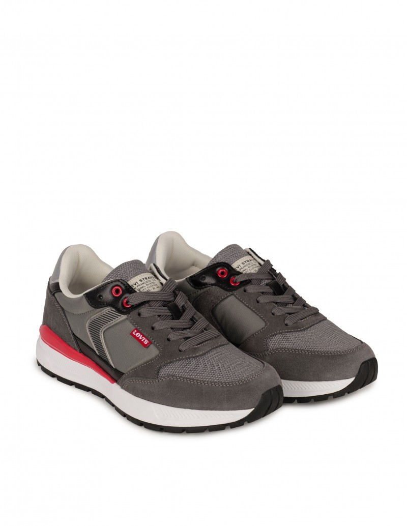 Zapatillas Levis Grises Hombre