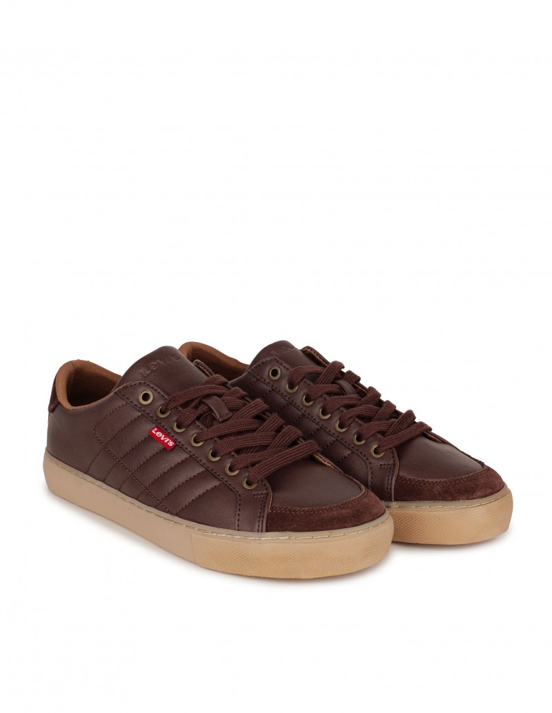 Zapatillas Levis Marrones Hombre