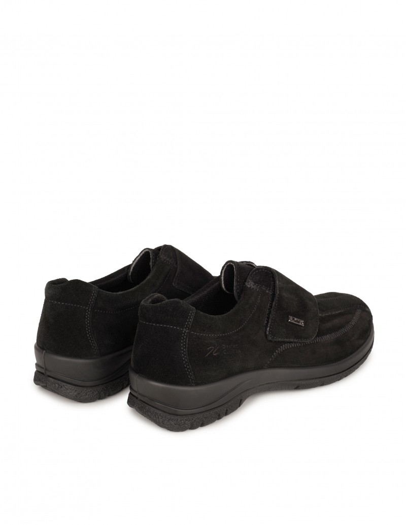 Zapatos Velcro Mujer Negros