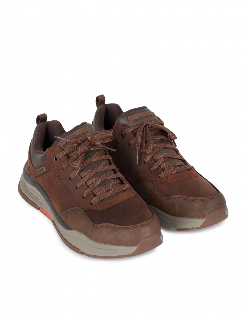 SKECHERS Relaxed Fit Benago Waterproof Marrón 2