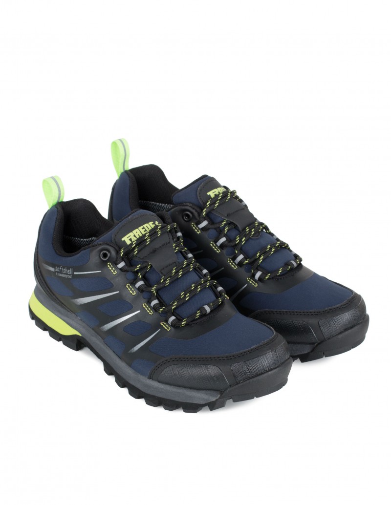 Zapatillas Senderismo Hombre Azul