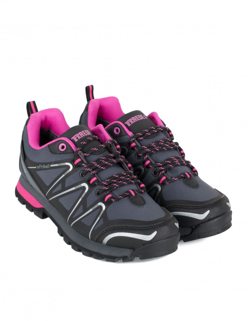 Zapatillas Trekking Rosas Mujer