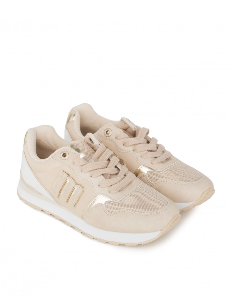 Zapatillas Beige Mujer Mustang