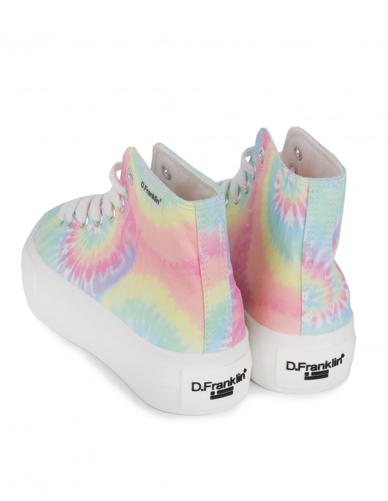 Zapatillas Colores Pastel Tie Dye