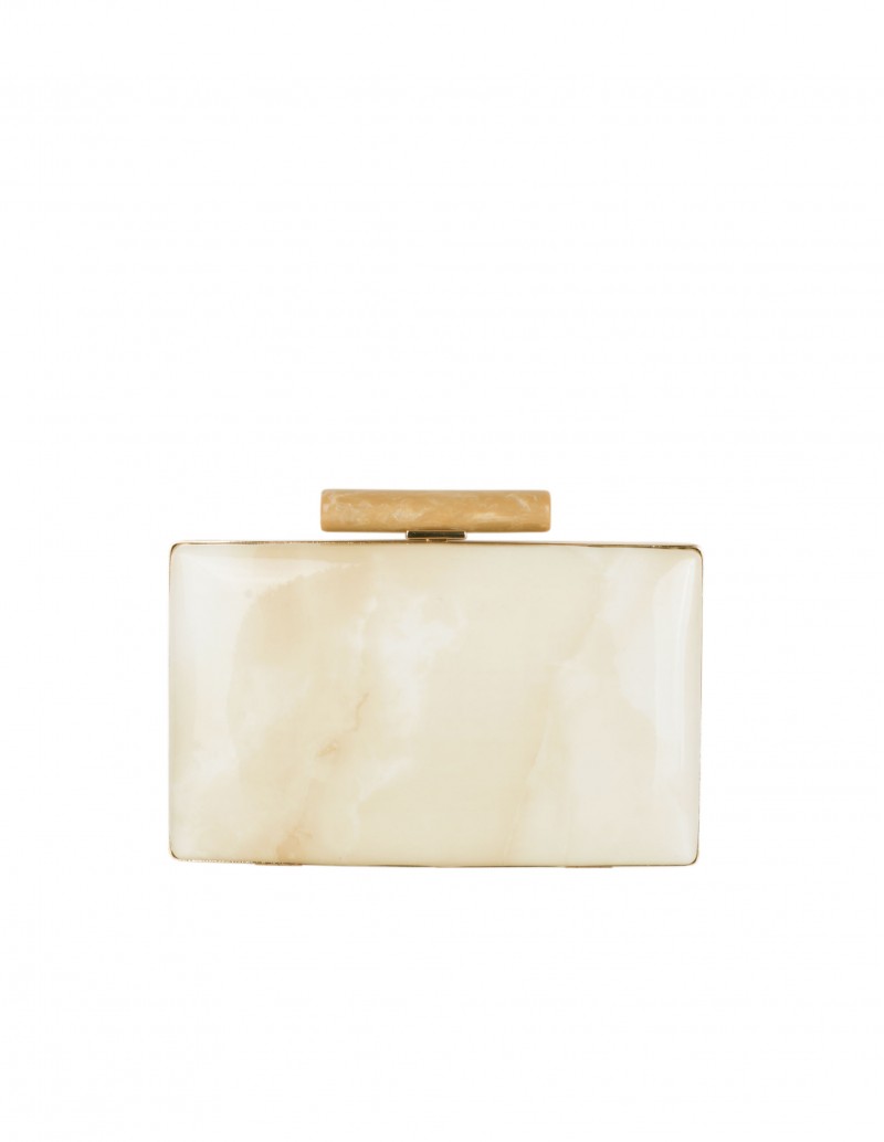Clutch Fiesta Mármol Beige