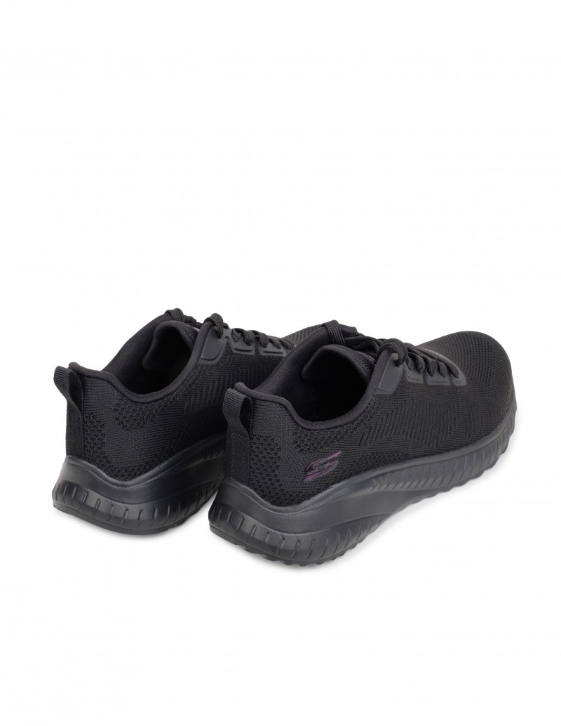 Skechers Mujer Negras - Bobs Squad Chaos PERA