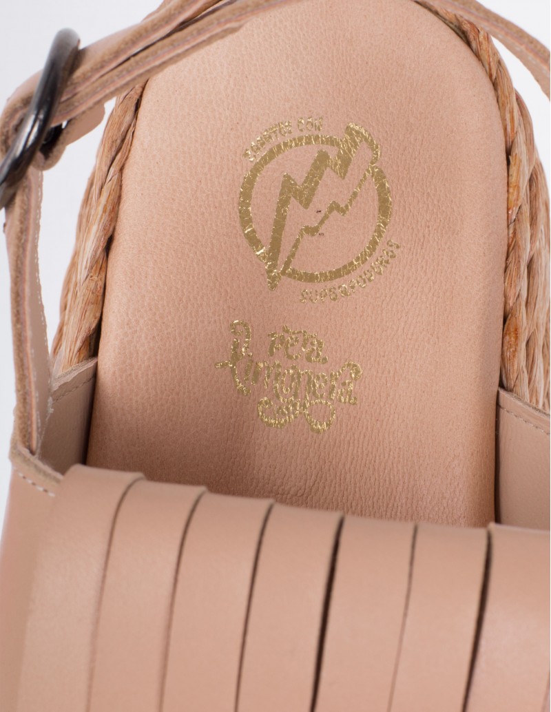 Sandalias Lengüeta Nude PERA LIMONERA