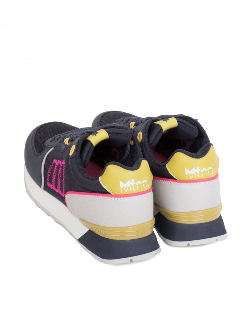 Deportivas Mujer Azul Combinadas