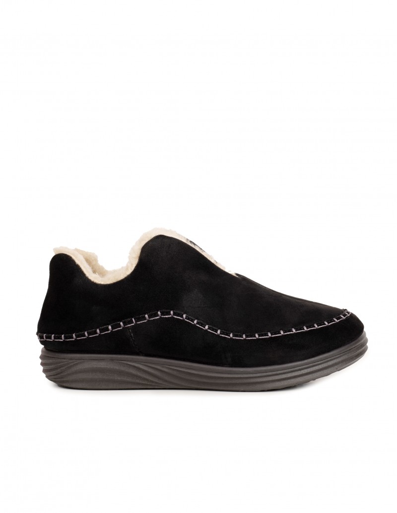 VULLADI Zapatillas Casa Doble Piso Negras