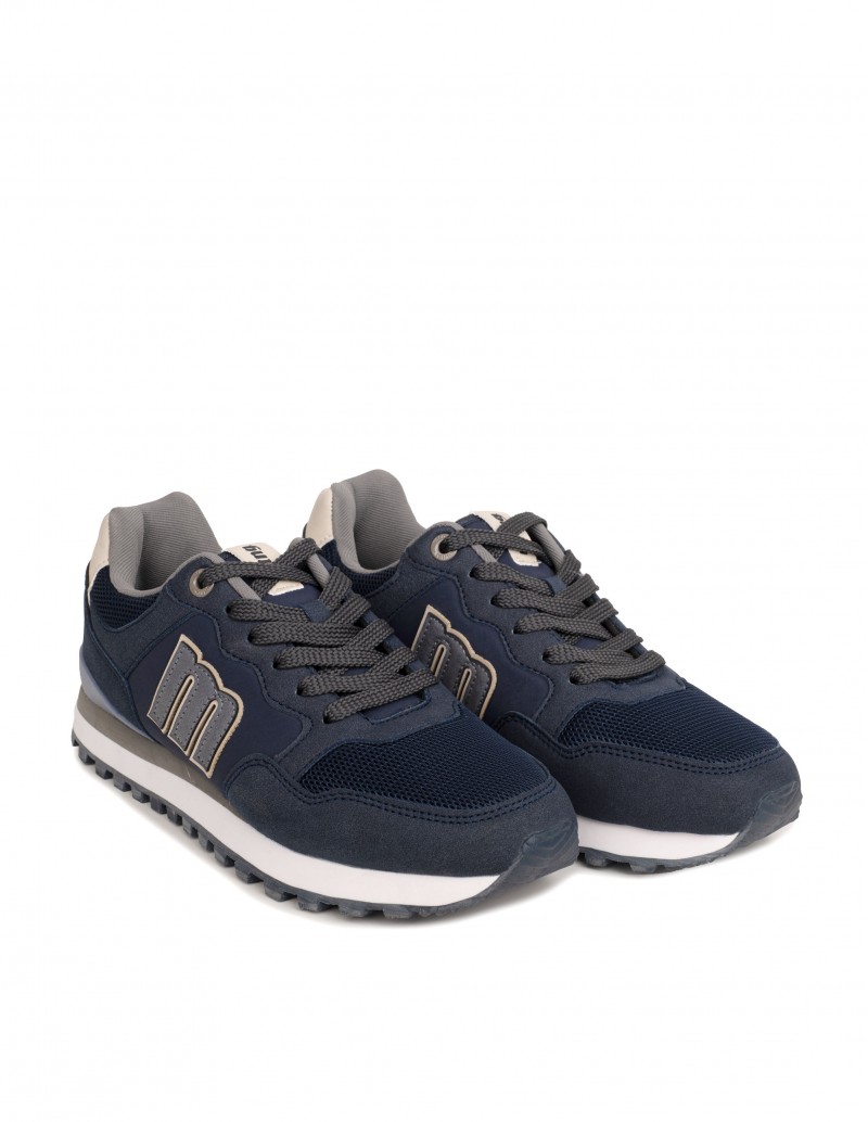 Zapatillas Casual Hombre Azul Marino