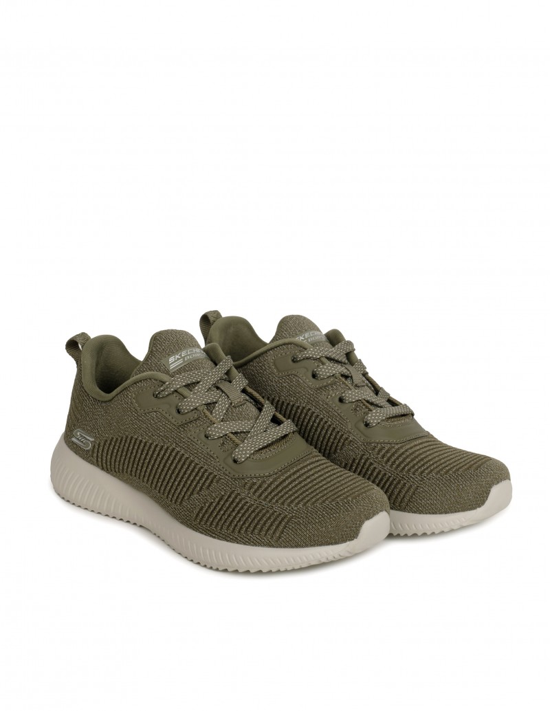 SKECHERS Mujer Verde Kaki