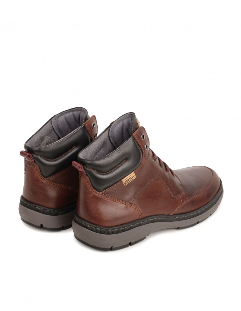Botas Hombre Piel Marron
