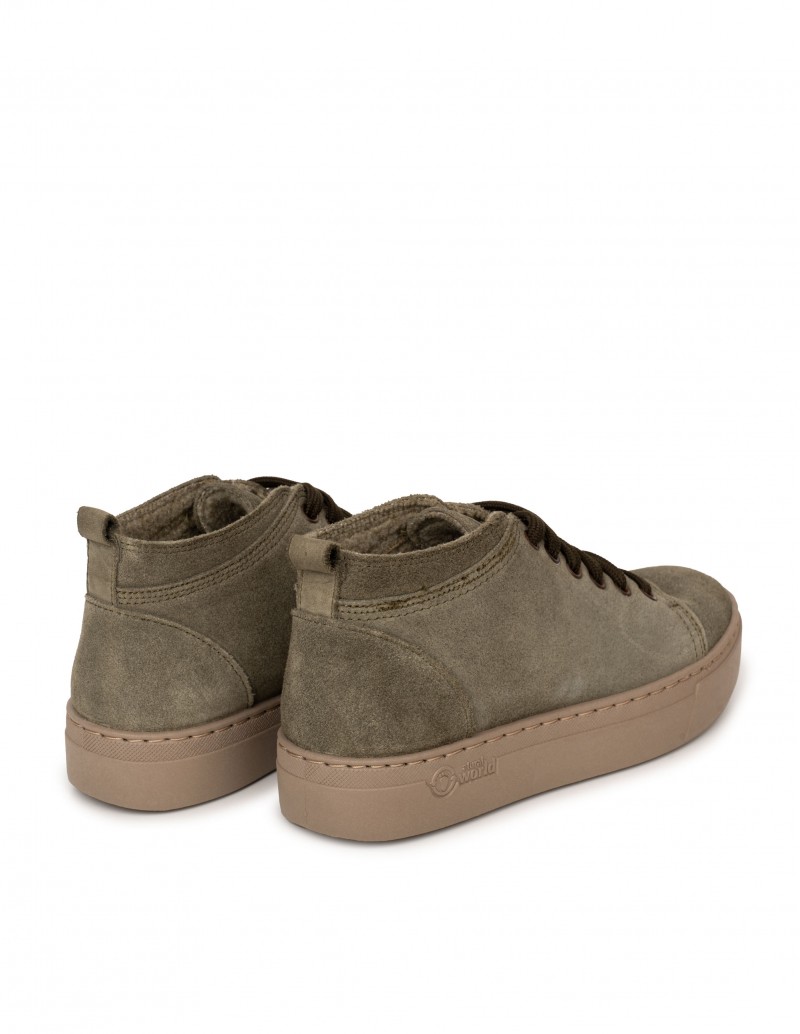 Botines Verdes Mujer Plataforma