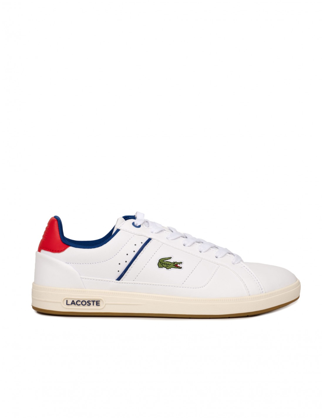 LACOSTE Lacoste Zapatilla urbana mujer cuero blanco