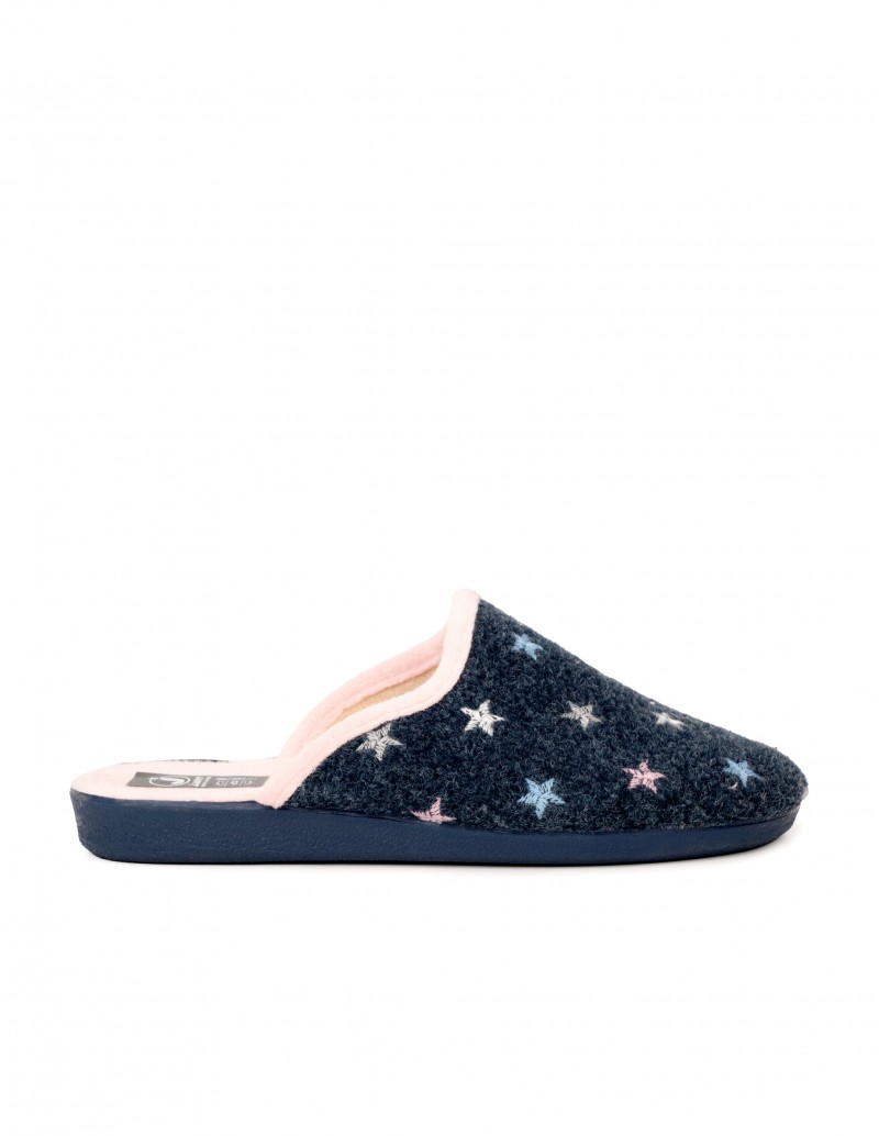 Zapatillas Casa Mujer Estrellas