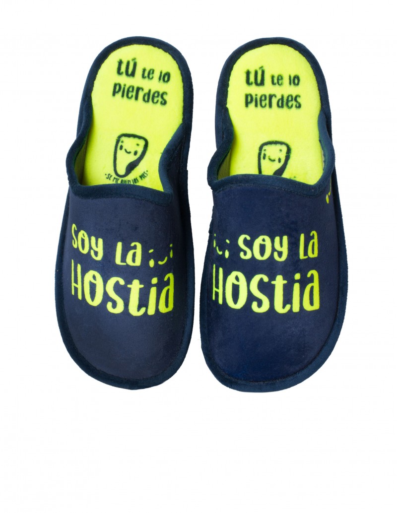 SE ME RÍEN LOS PIES Zapatillas Frase Soy la Hostia