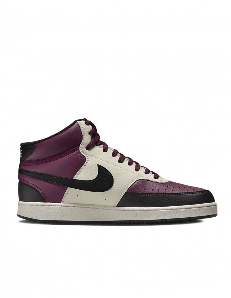 NIKE Court Vision Mid Next Nature Burdeos