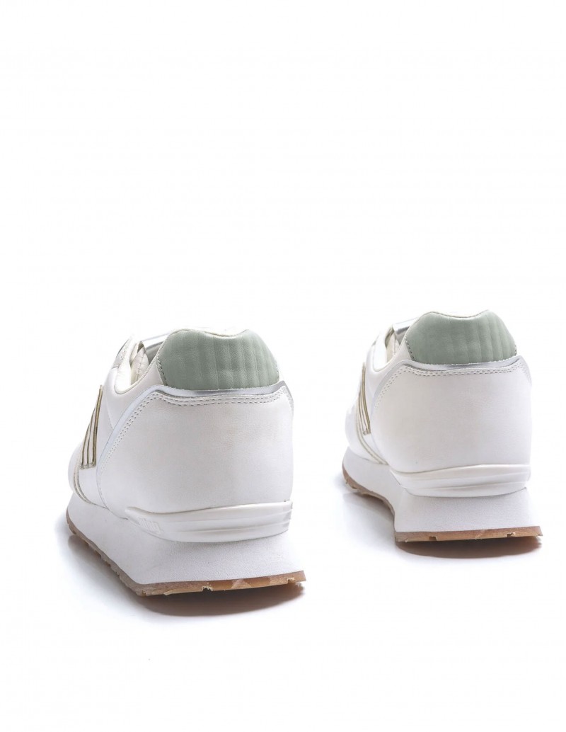 ligero pastel deslealtad Zapatillas Cuña Interior Blancas Mujer - PERA LIMONERA