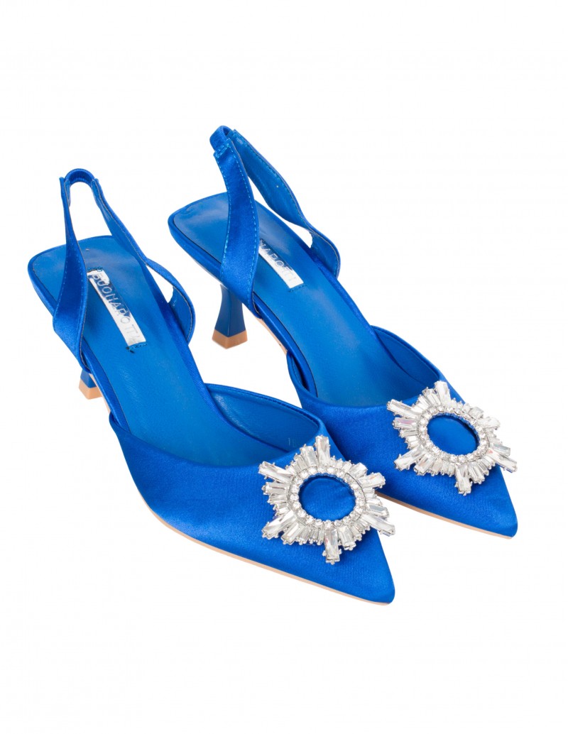 Zapatos Destalonados Joya Azul PERA LIMONERA