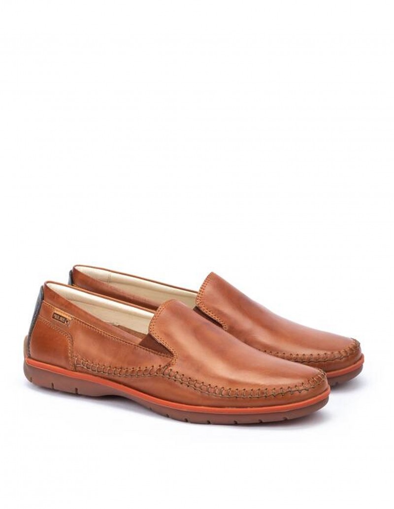 PIKOLINOS Mocasines Piel Costuras Cuero 2